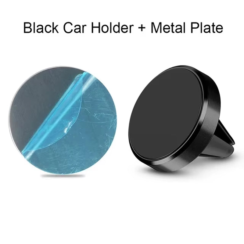 Magnetic Car Phone Holder Stand in Car for Iphone X Samsung Magnet Air Vent Mount Cell Mobile Phone Support GPS